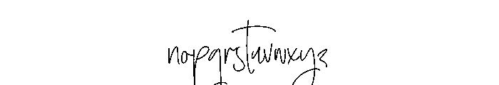 Sharottens Font LOWERCASE
