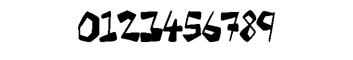Sharp Angles By Squeeb  Regular Font OTHER CHARS
