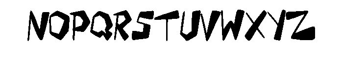 Sharp Angles By Squeeb  Regular Font LOWERCASE