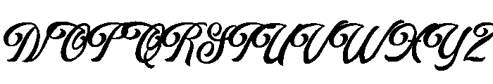 Sharp History Medium Font UPPERCASE