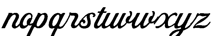 Sharp History Medium Font LOWERCASE
