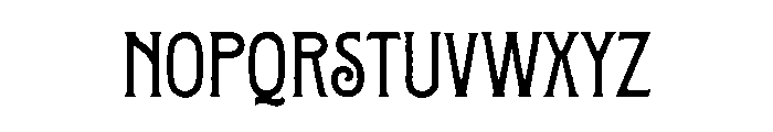 Sharp History Serif Font LOWERCASE