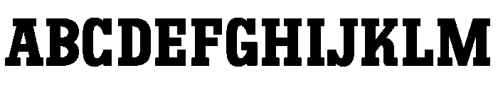 Sharp Opinion Font UPPERCASE