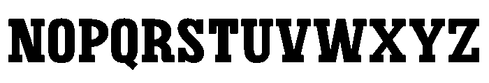 Sharp Opinion Font UPPERCASE