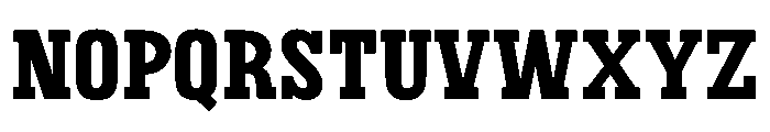 Sharp Opinion Font LOWERCASE
