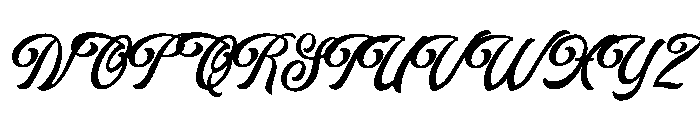 SharpHistory-Medium Font UPPERCASE