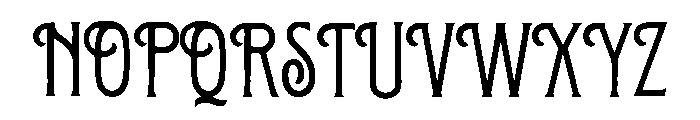 SharpHistory-Serif Font UPPERCASE