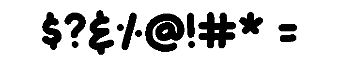 Sharpie Shines Regular Font OTHER CHARS