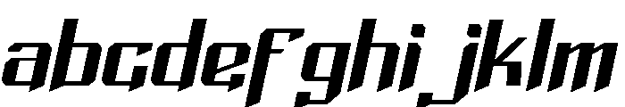 Sharpinoz Slanted FONT
