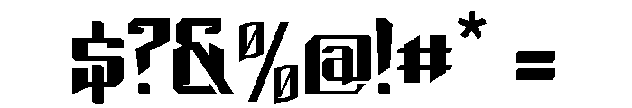 Sharpinoz Font OTHER CHARS