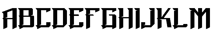 Sharpinoz Font UPPERCASE