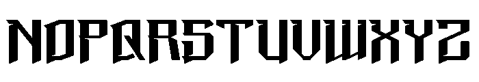 Sharpinoz Font UPPERCASE