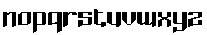 Sharpinoz Font LOWERCASE