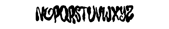 Shatoze-Regular Font LOWERCASE
