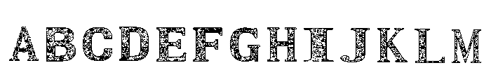 Shattered Mesh Regular FONT
