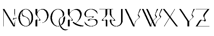 Shavenna Font UPPERCASE