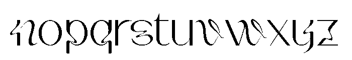 Shavenna Font LOWERCASE