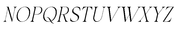 Shavile Italic Font UPPERCASE