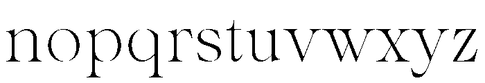 Shavile Regular Font LOWERCASE