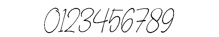 Shavira Handwritten Italic Font OTHER CHARS