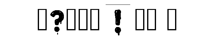 Shawana Regular Font OTHER CHARS