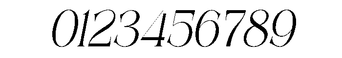 Shealth Italic Font OTHER CHARS