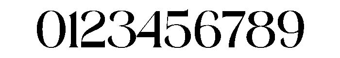 Shedia Regular Font OTHER CHARS