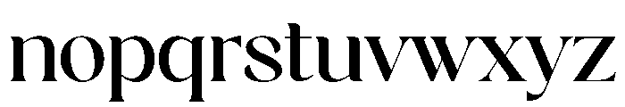 Shedia Regular Font LOWERCASE