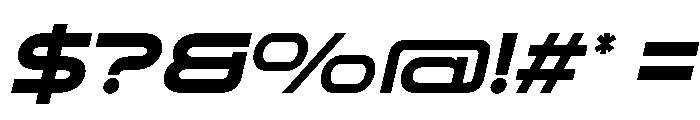 Sheirav Italic Font OTHER CHARS