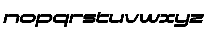 Sheirav Italic Font LOWERCASE