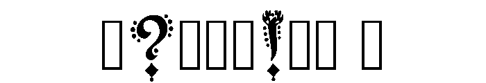 Shell Regular Font OTHER CHARS