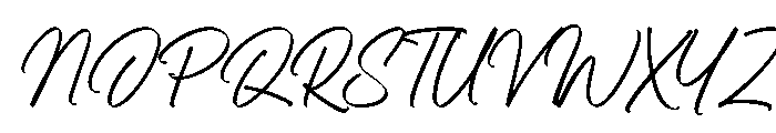 ShelviaMontanilaScript-Reg Font UPPERCASE