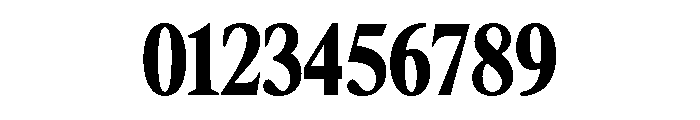 Shequan-BlackCondensed Font OTHER CHARS
