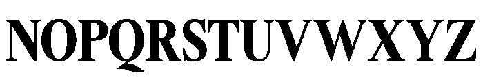 Shequan-BlackCondensed Font UPPERCASE