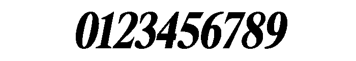 Shequan-BlackCondensedItalic Font OTHER CHARS