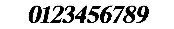 Shequan-BlackSemiCondIta Font OTHER CHARS