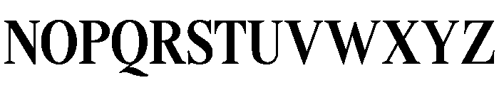 Shequan-BoldCondensed Font UPPERCASE