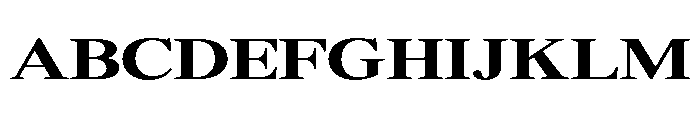 Shequan-BoldExpanded Font UPPERCASE