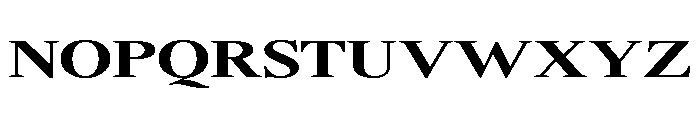 Shequan-BoldExpanded Font UPPERCASE