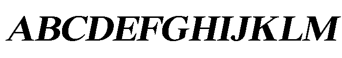 Shequan-BoldItalic Font UPPERCASE