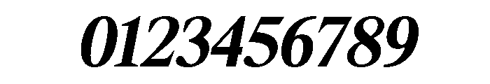 Shequan-BoldSemiCondIta Font OTHER CHARS