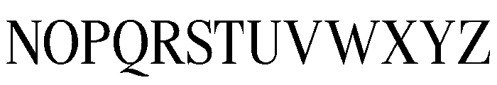 Shequan-Condensed Font UPPERCASE