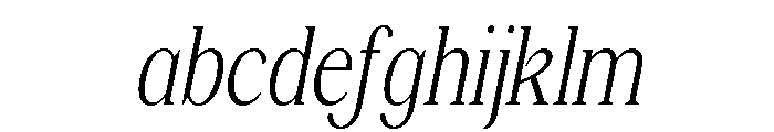 Shequan-ExtLtCondIta FONT
