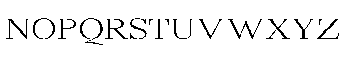 Shequan-ExtLtSemExp Font UPPERCASE