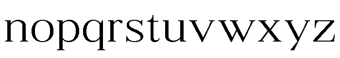 Shequan-ExtLtSemExp Font LOWERCASE