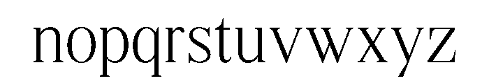 Shequan-ExtLtSemiCond Font LOWERCASE
