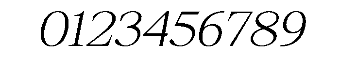 Shequan-ExtraLightItalic Font OTHER CHARS