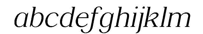 Shequan-ExtraLightItalic FONT