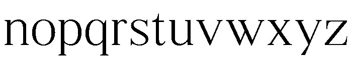 Shequan-ExtraLight Font LOWERCASE