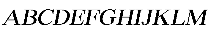 Shequan-Italic Font UPPERCASE